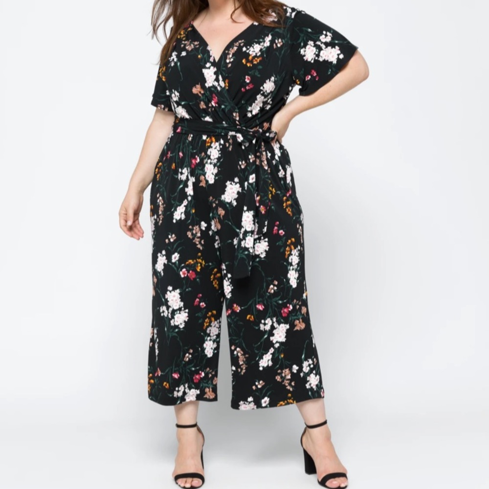 NWT Kaileigh Jullian Knit Jumpsuit size 1X